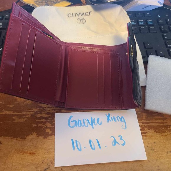 Chanel Quilted Wallet with Authenticity Card and Dust Bag - Picture 4 of 5